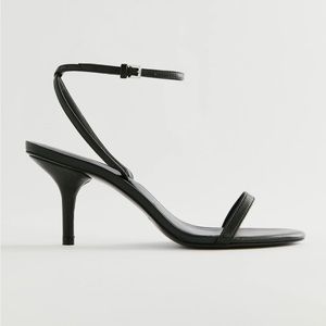Selina leather heel.